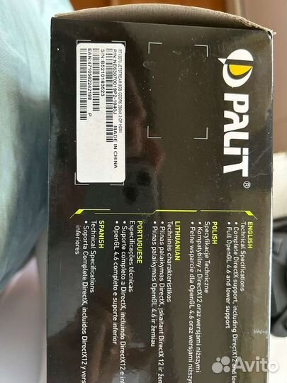 Видеокарта Palit 3070 JetStream 8Gb