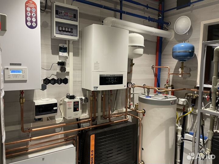 Монтаж отопления, водоснабжения, канализации