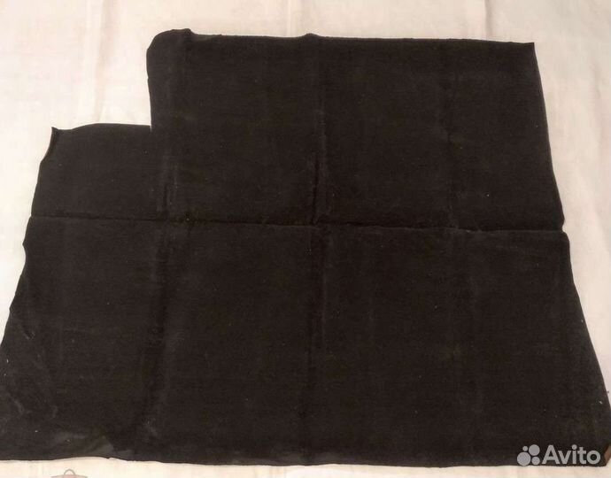 Замша. На х/б основе. Натуральная. Времён СССР