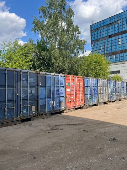 Контейнер под склад в аренду 30 м²