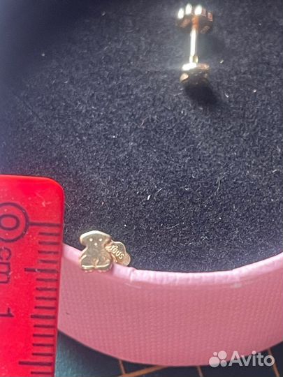 Tous серьги мишка