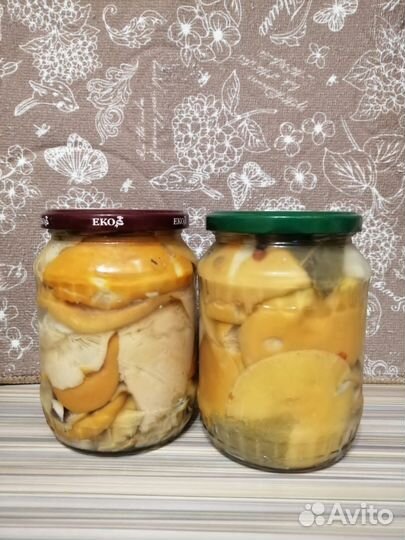 Грибы соленые, икра, маринованные