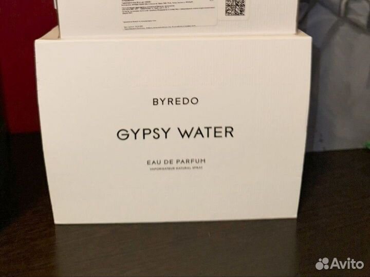 Byredo gypsy water духи пустой пузырек