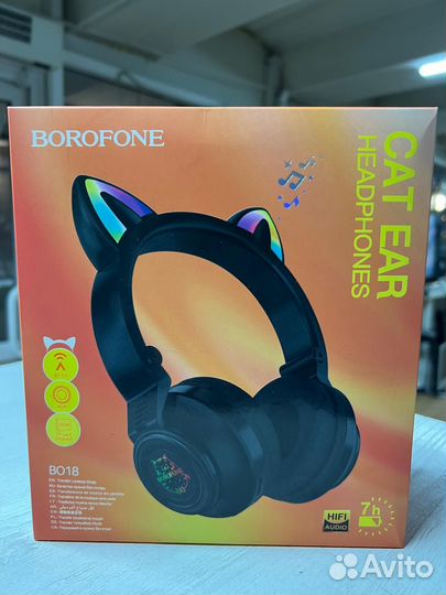 Беспроводные наушники Borofone BO18 Cat (Новые)