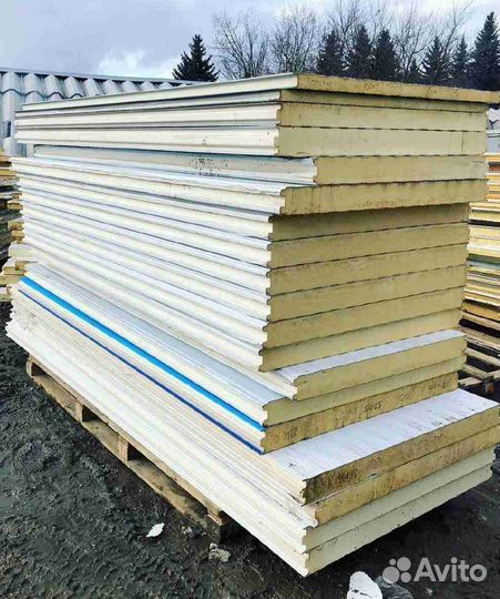 Сэндвич панели кровельные