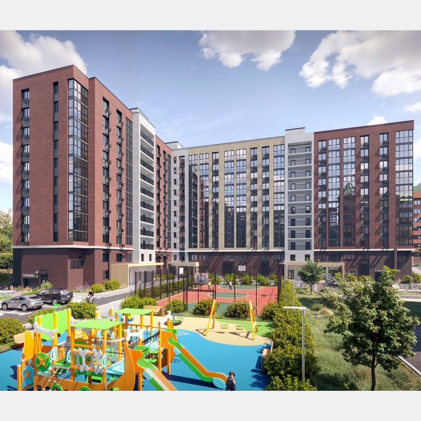 1-к. квартира, 38,1 м², 4/10 эт.