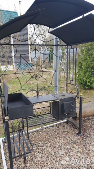 Мангал беседка