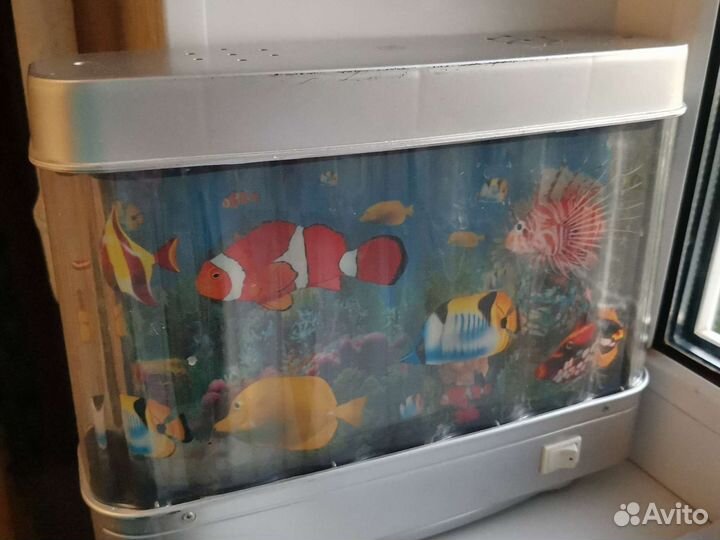 Светильник ночник Аквариум