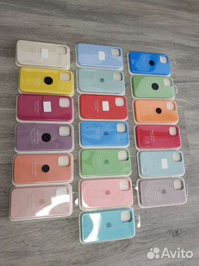 Чехол на айфон 6s,7,7+,8,8+,X,Xs,Xr.11Silicon case