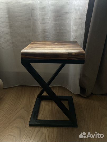 Табурет в стиле лофт