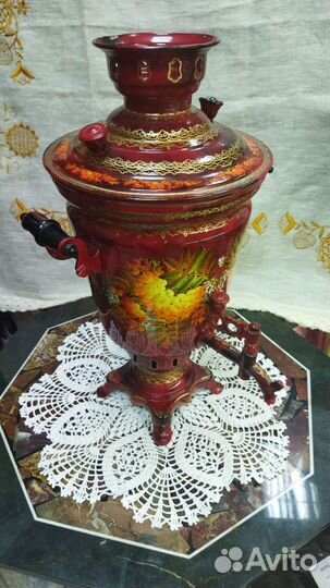 Самовар электрический расписной