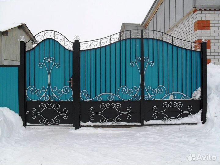 Кованые ворота