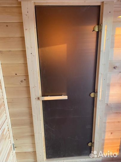 Баня бочка овал