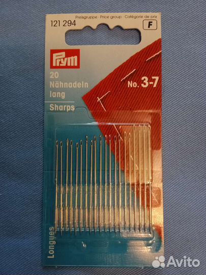 Иглы швейные