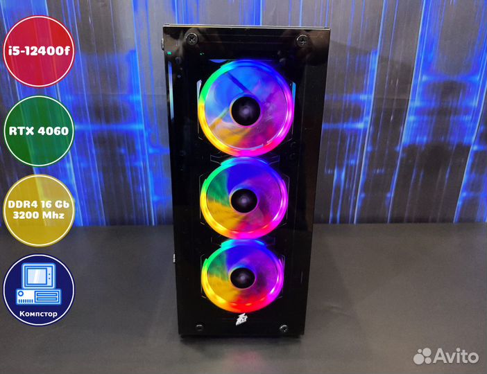 Сборка пк для 2к i5-RTX4060-16DDR4-RGL09273418-B760