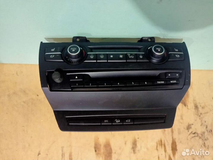 Блок управления климатом с CD BMW E70