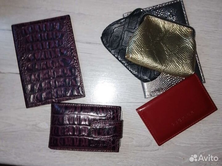 Обложка на паспорт,визитница натуральная кожа