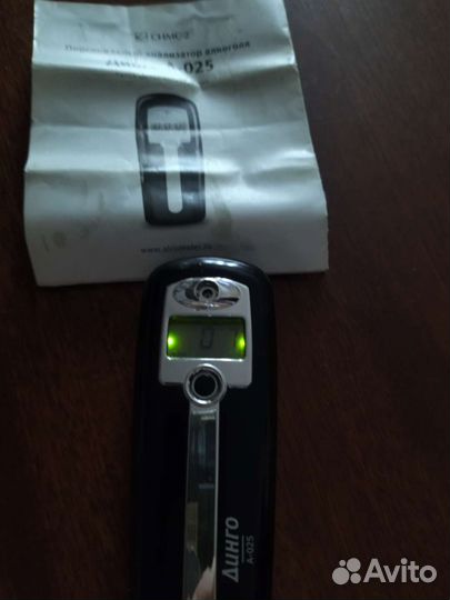 Алкотестер динго