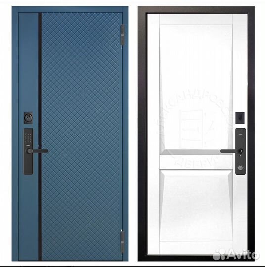 Дверь входная металлическая с электронным замком