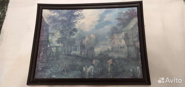 Репродукция в раме