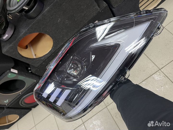 Фары Лада Ларгус Bi-Led (lexus)