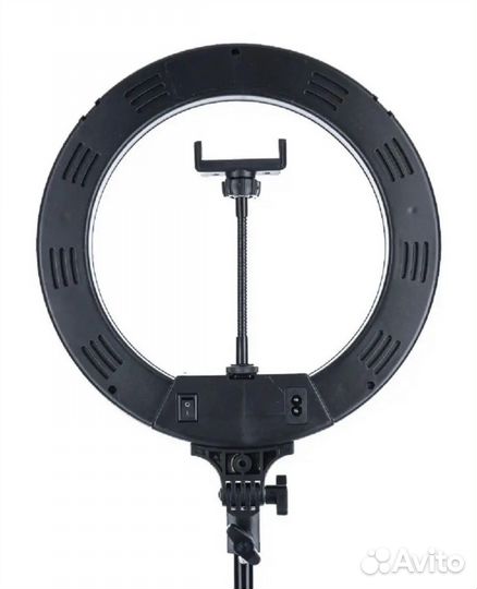 Кольцевая лампа 32 см с пультом светодиодная