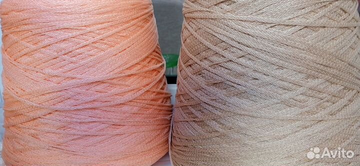 Пряжа шёлк, пайетки