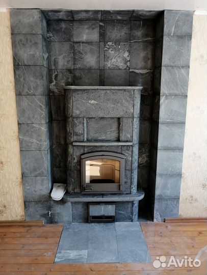 Печь камин по финской технологии