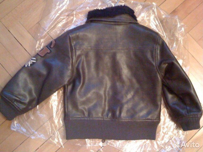 Темно-коричневая куртка Nortons 98размер