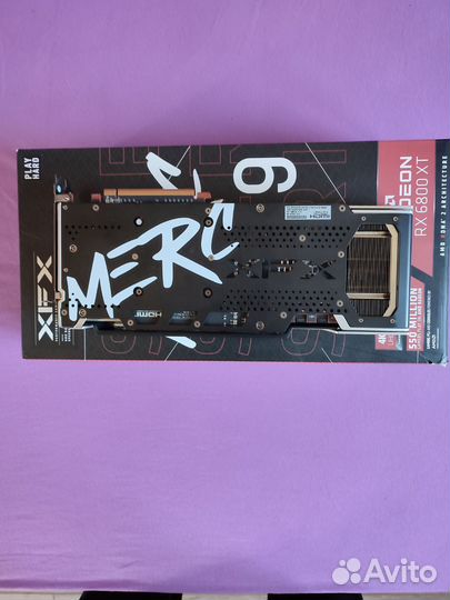 Видеокарта rx6800xt XFX