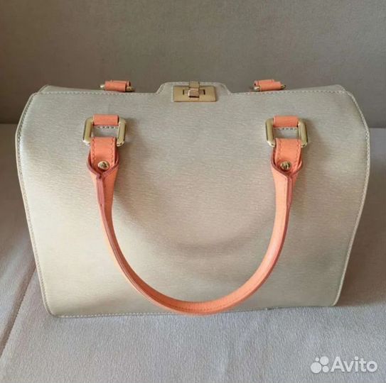 Сумка натуральная кожа италия новая gilda tonelli