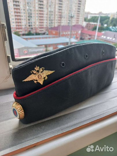 Пилотка милицейская