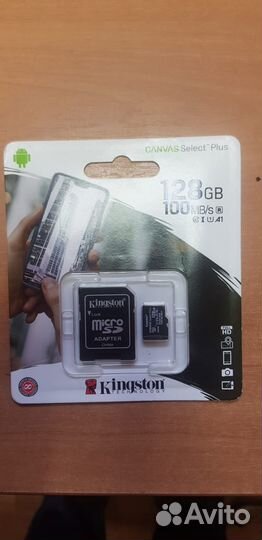 Карта памяти micro sd 128