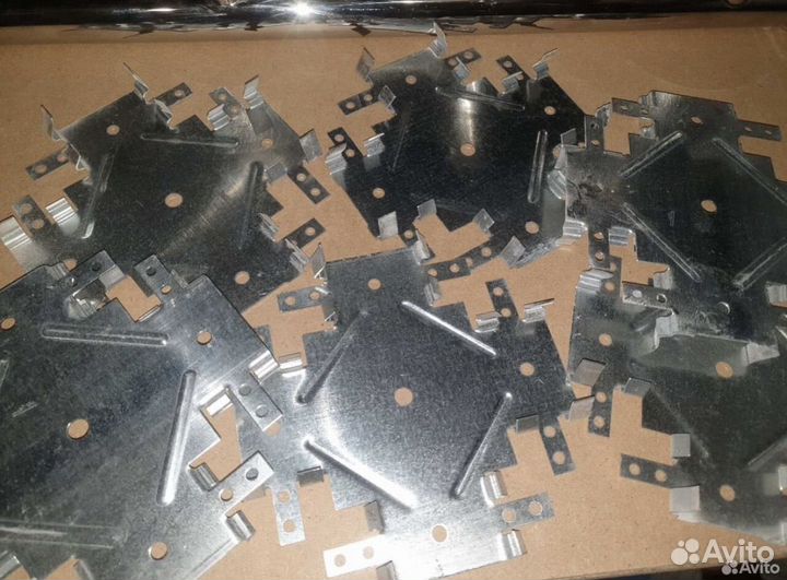 Соединитель профиля пп 60х27 одноуровневый(краб)