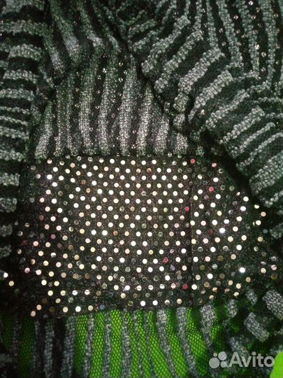 Красивое,блестящее платье размер 44-48