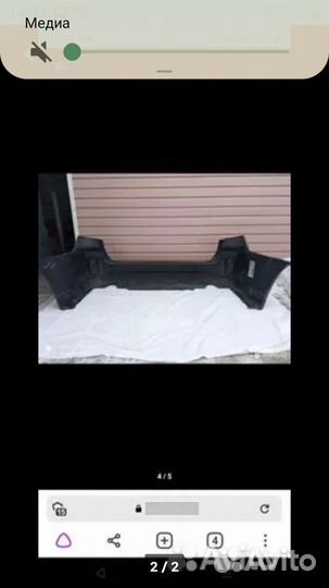 Задний Бампер на Subaru