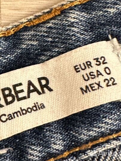 Джинсы pull and bear 32