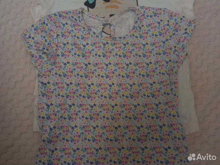 Футболки 3 шт, рост 98- 104 на 2-4 года