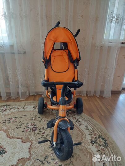 Детский трехколесный велосипед бу