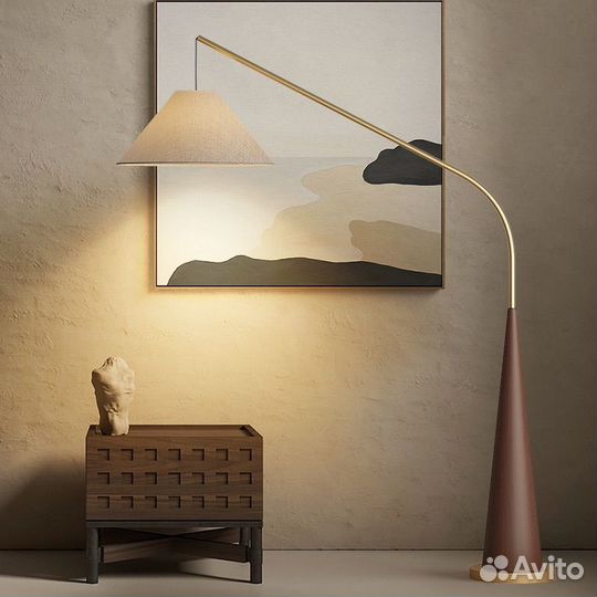 Торшер напольный с абажуром дизайнерский