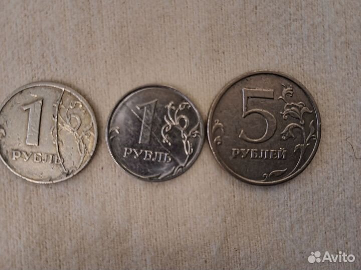 Монеты с заводским браком