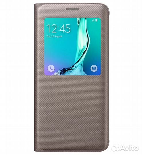 Ориг.Чехол S-View Cover для Samsung S6 Edge Plus