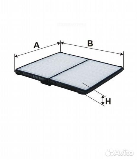 Filtron K1258 Фильтр салонный chevrolet europe (GM