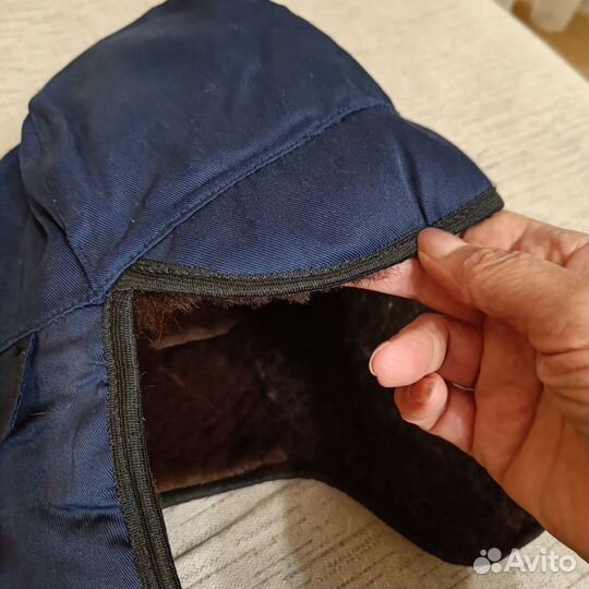 Шапка ушанка мужская