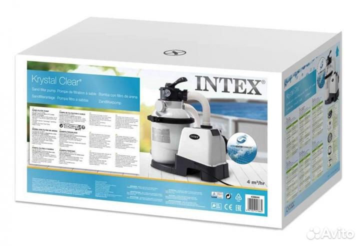 Песочный фильтр-насос 220В, 4542л/ч intex 26644