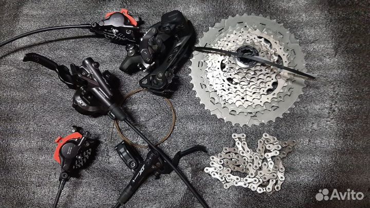 Групсеты + Тормоза Shimano XT SLX