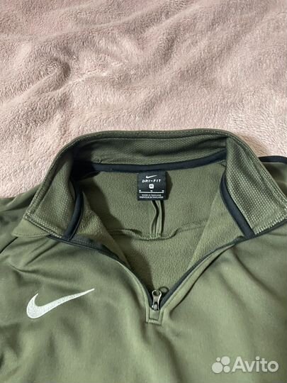 Лонгслив nike на флисе DRI-FIT