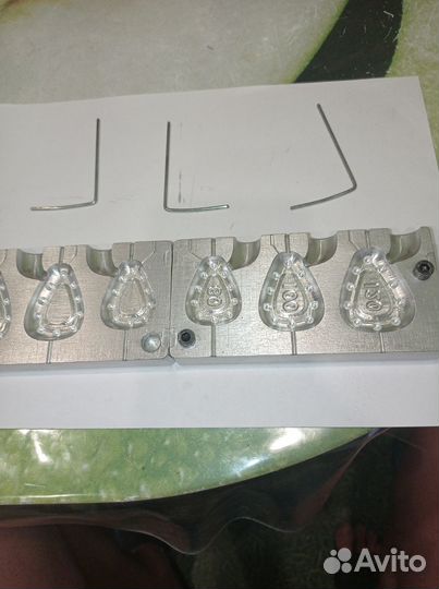 Гриппа скользящая Форма для литья грузил