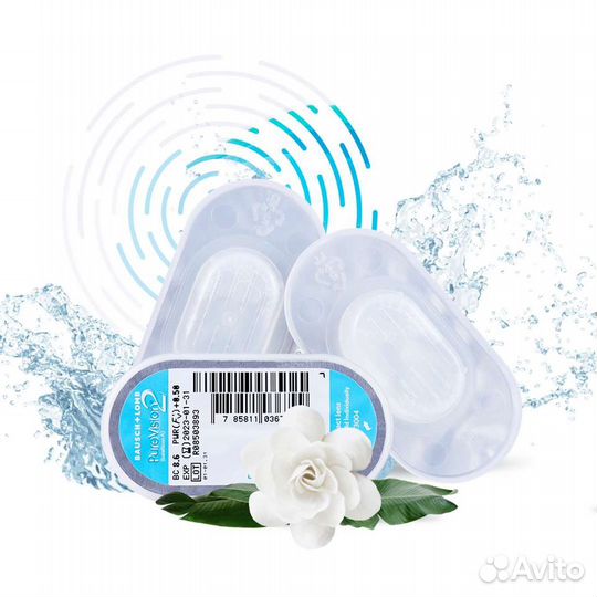 Контактные линзы Pure Vision 2 (уп. 6 линз)