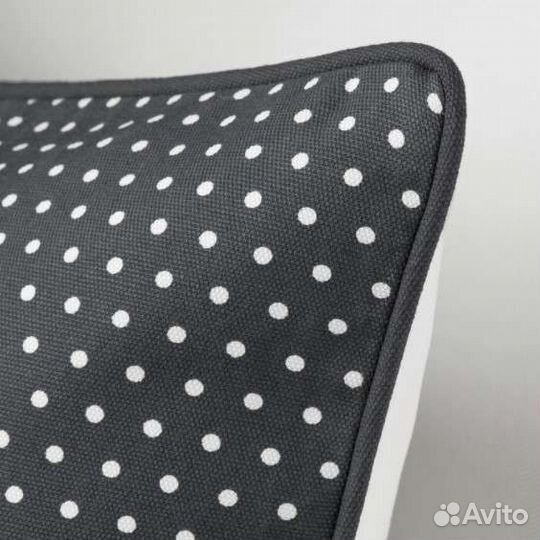 Подушка с чехлом Икеа горошек